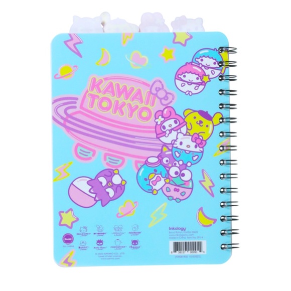 Hello Kitty Kawaii Tab spiral journal - Picture 3 of 3